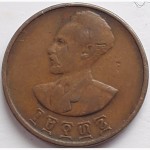 Эфиопия 5 центов 1943 год