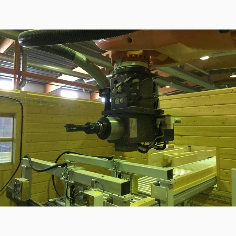 Фото 2. Полный комплект оборудования для производства клееных деревянных балок Grecon