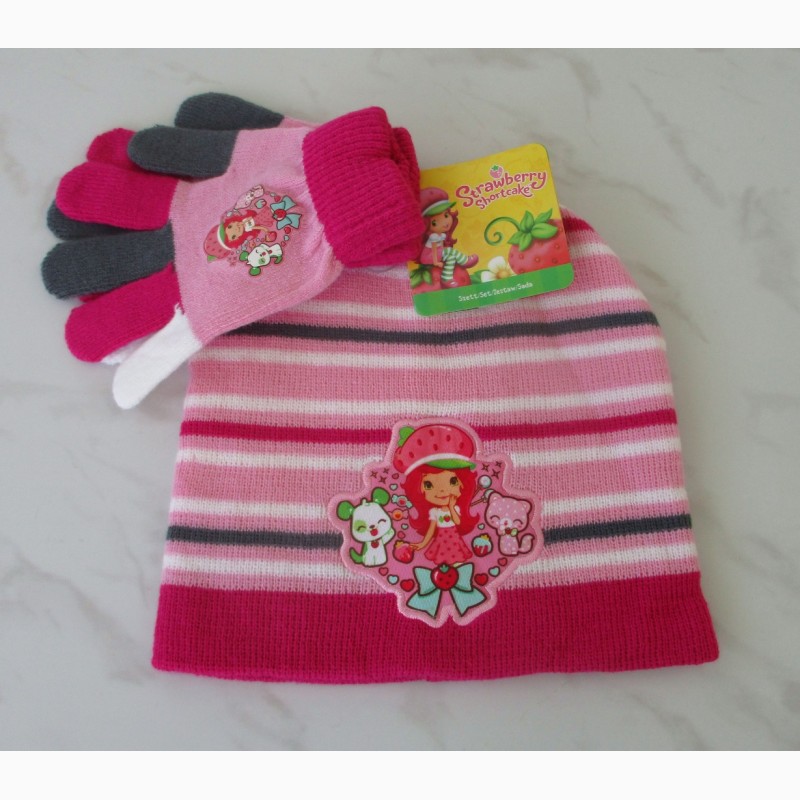 Фото 6. Комплект набор шапка и перчатки, 4-8лет, два цвета - НОВЫЕ
