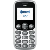 Мобильный телефон Nomi i177 Metal Grey бабушкофон