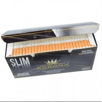 Табак Вирджиния + Машина для сигарет C91 слим GILZY SLIM тонкий 6, 5 мм
