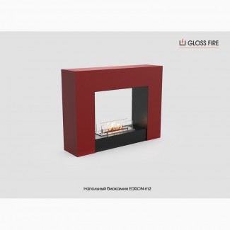 Підлоговий біокамін Edison-m2 400 Gloss Fire