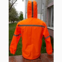 Куртка сигнальная (ветровка) оранжевого цвета