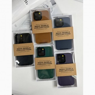 Чехол iPhone K-DOO Noble Collection with MagSafe на: 14 Plus 14 Pro 14 Pro Max