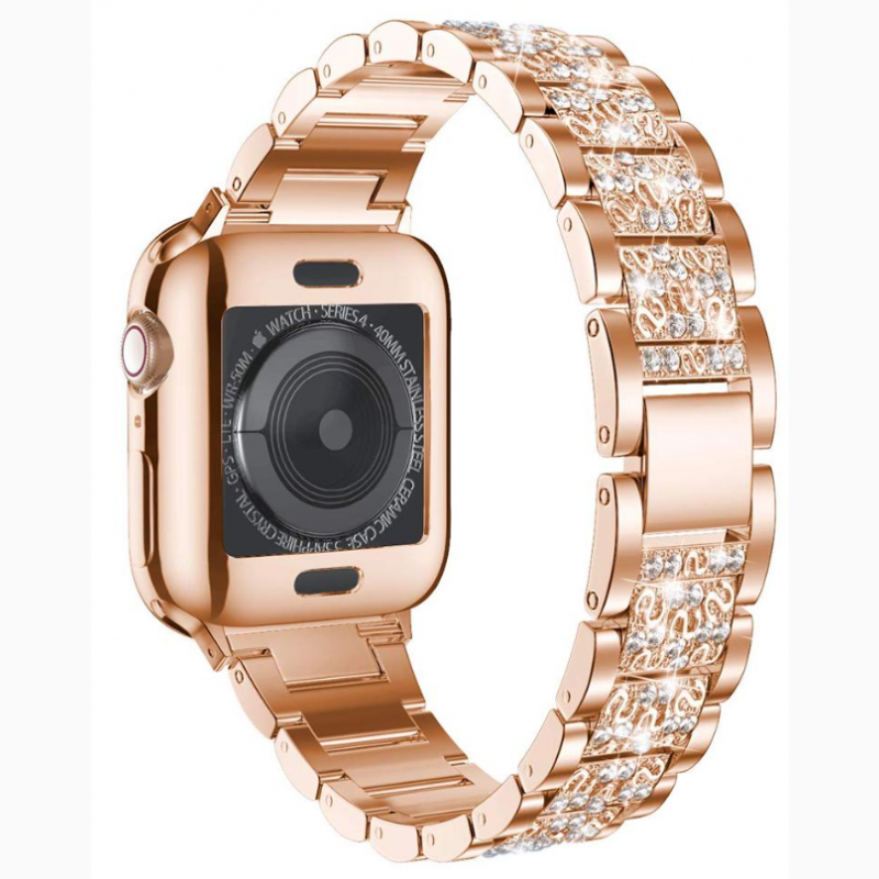 Фото 6. Swarovski ремінець з камінцями для Apple Watch Diamond Женский Алмазный брендовый