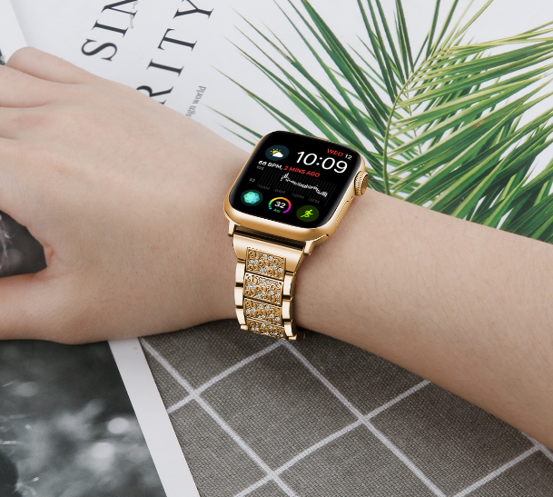 Фото 9. Swarovski ремінець з камінцями для Apple Watch Diamond Женский Алмазный брендовый