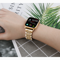 Swarovski ремінець з камінцями для Apple Watch Diamond Женский Алмазный брендовый
