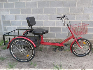 Фото 6. Велосипед трёхколёсный грузовой для взрослых (велорикша)