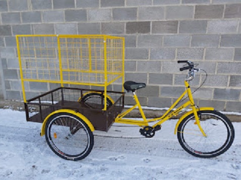 Фото 7. Велосипед трёхколёсный грузовой для взрослых (велорикша)