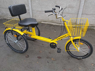 Фото 12. Велосипед трёхколёсный грузовой для взрослых (велорикша)