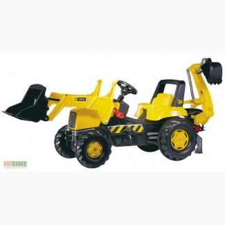 Трактор на педалях Rolly Toys JCB Backhoe-Loader