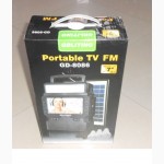 Внешний аккумулятор TV FM GDLite GD-8086 (солнечная панель)