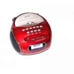 Бумбокс колонка MP3 USB радио Golon RX 186 Red