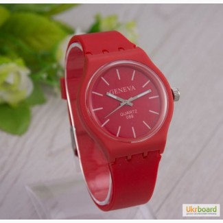 Geneva часы женские мужские годинник унисекс подарок как swatch женева 2017