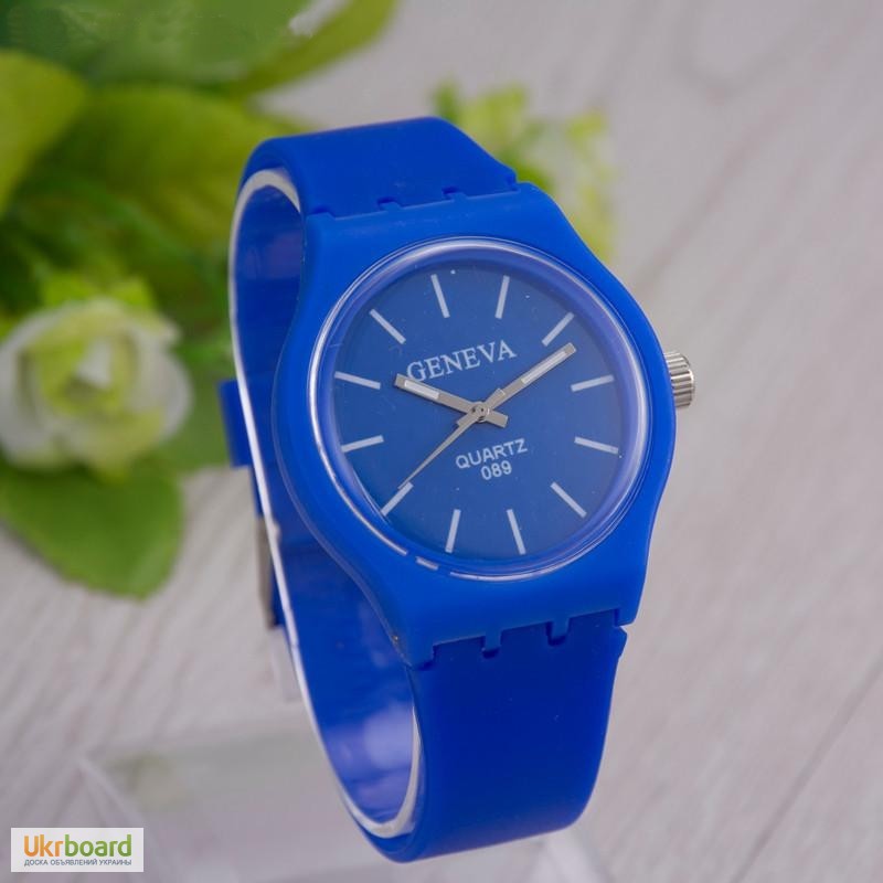 Фото 4. Geneva часы женские мужские годинник унисекс подарок как swatch женева 2017