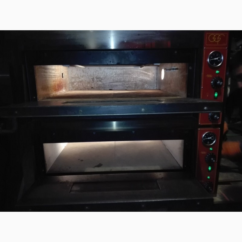 Фото 4. Печь для пиццы б/у 2 уровня на камнях с супер состоянии