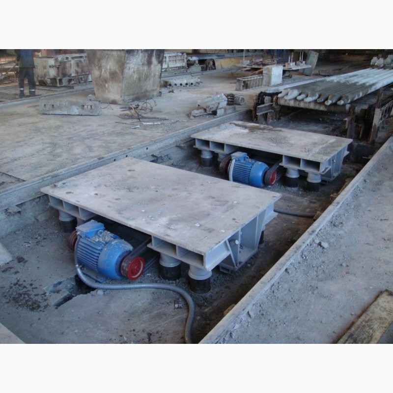 Фото 4. Вибротумба ВТ-5 для утряски бетона в металлоформах