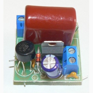 Радио-Кит K257 Бестрансформаторный стабилизатор напряжения 5…15 вольт 40 миллиампер