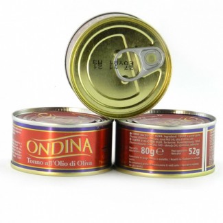 Тунець Ondina в оливковій олії 80 г