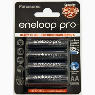 Аккумуляторы AA Panasonic Eneloop 2550 мАч блистер 4 шт