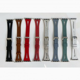 Ремешки Hermès band для Apple Watch - 38/40 и 42/44 Выполнены из натуральной кожи