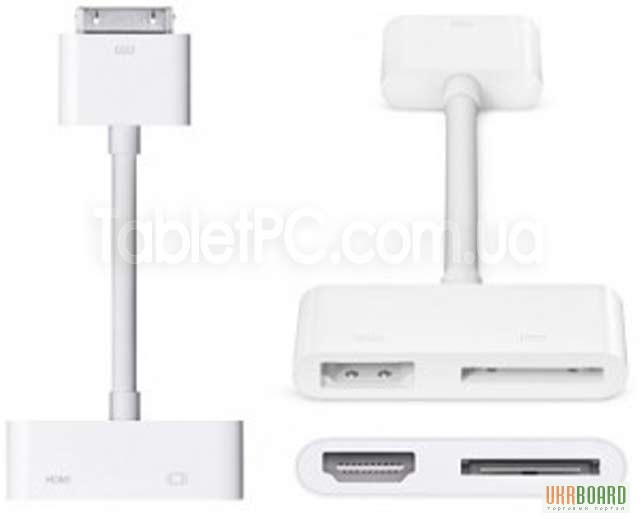 Фото 3. Переходник ComboKit, HDMI, SD + USB для IPad, IPhone, Ipod