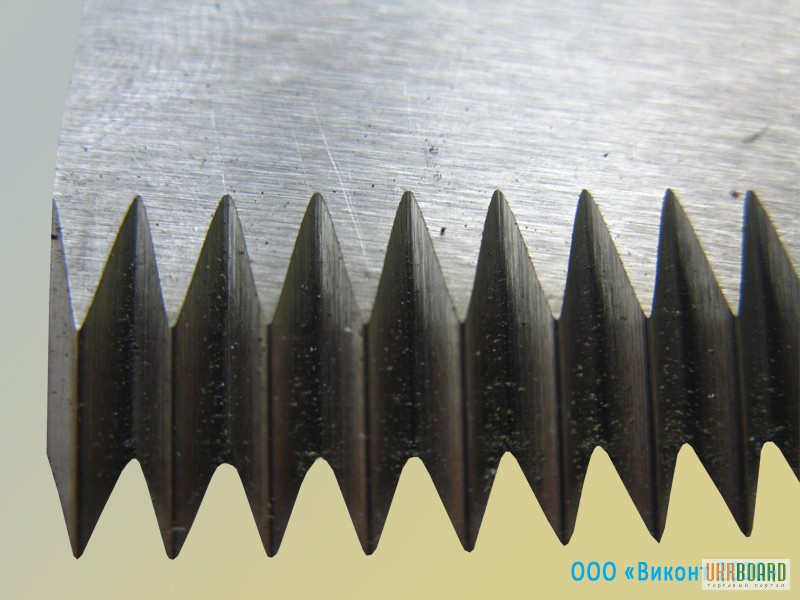 Фото 2. Нож прямой зубчатый для Flow-pack 220х59х2, 5 мм