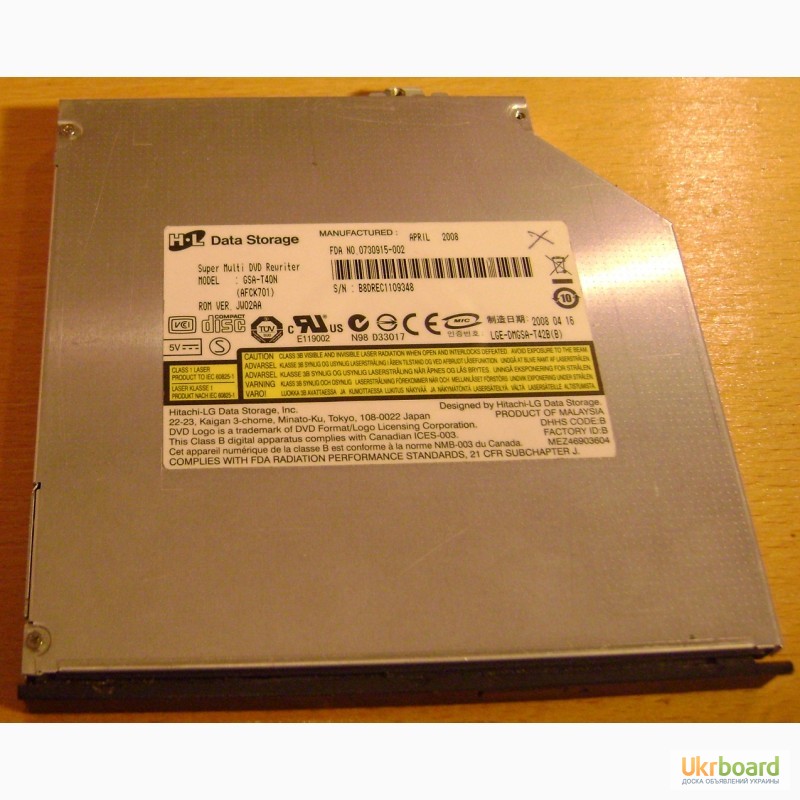 Фото 8. Оптические DVD-RW приводы (IDE - Sata) для ноутбуков