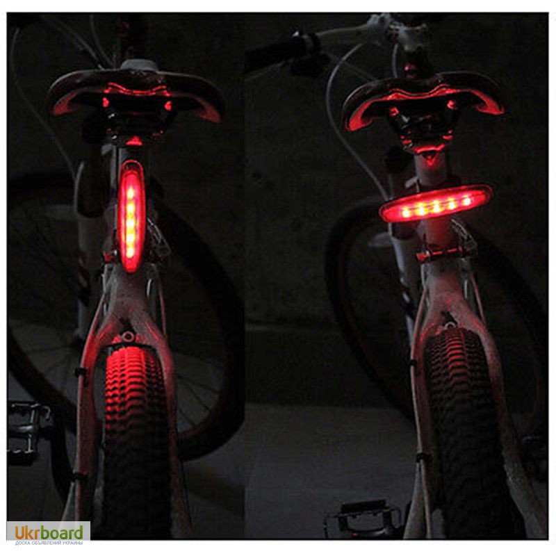 Фото 4. Мигалка - габарит вело 5 LED, задняя фара, вело мигалка, маячок, габаріт
