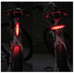 Мигалка - габарит вело 5 LED, задняя фара, вело мигалка, маячок, габаріт