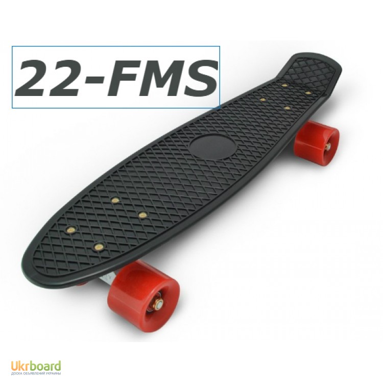 Фото 2. Скейт 22-FMS penny skate board fish cruiser пенни лонгборд 56 см 22