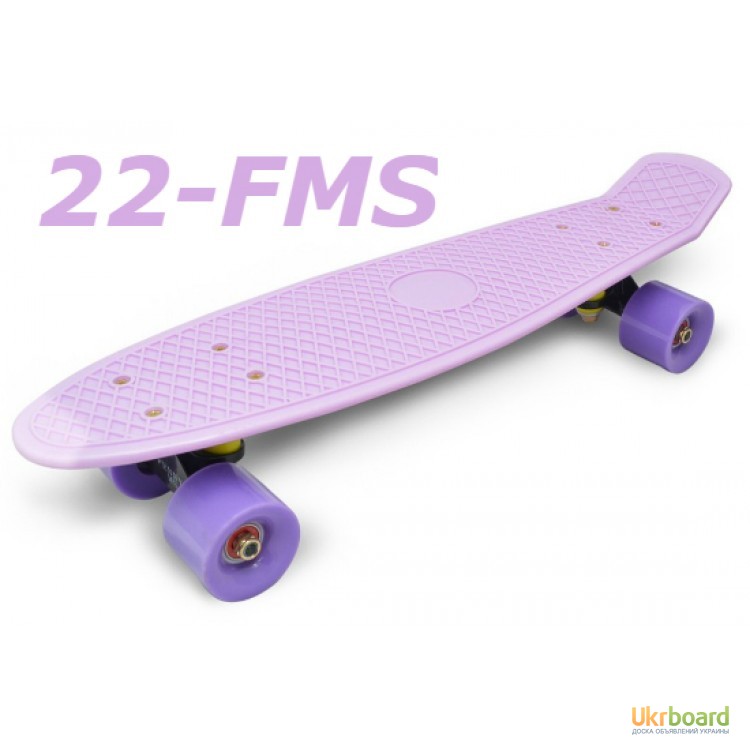 Фото 6. Скейт 22-FMS penny skate board fish cruiser пенни лонгборд 56 см 22