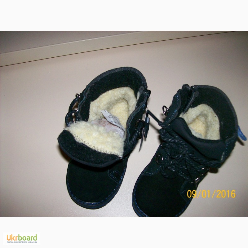 Фото 2. Дитячі зимові Ботинки TTTOTA кожа нат22 по27р