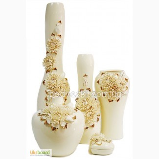 Керамические вазы Хризантемы