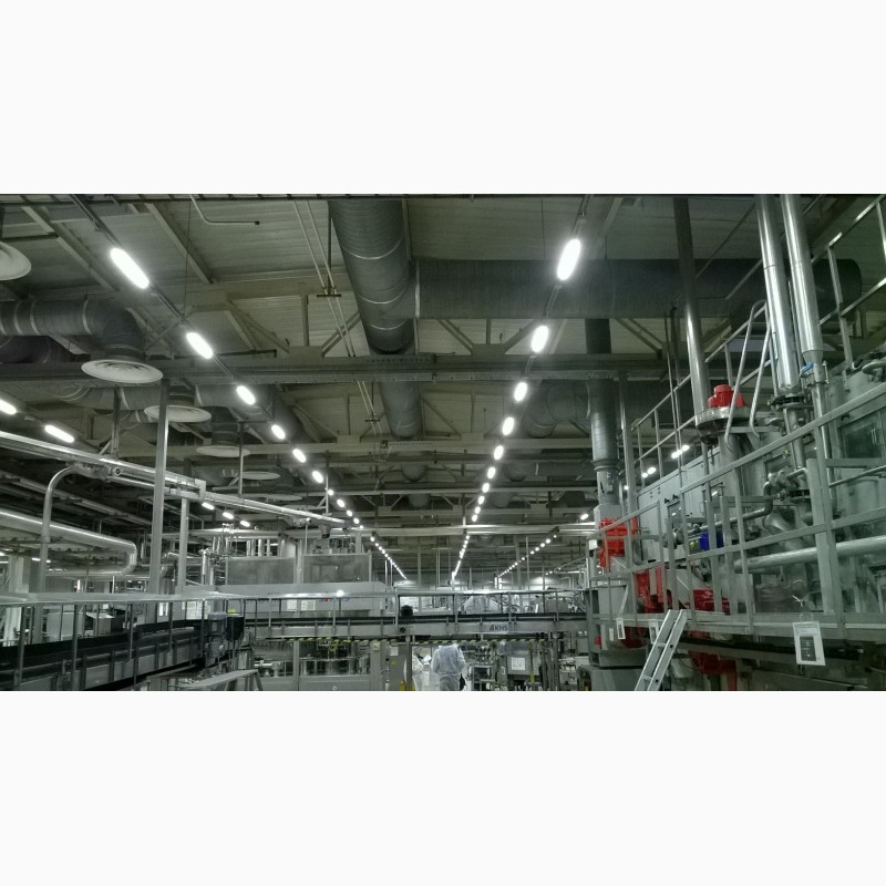 Фото 5. Промышленное освещение. Освещение складов