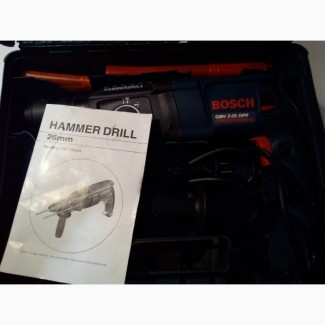 Перфоратор Bosch GBH 2-26 DFR + набор 5 буров + чемодан (0611254743)