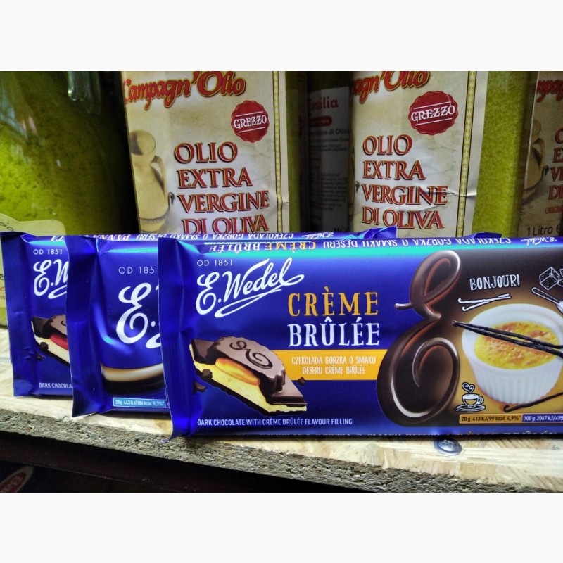 Фото 5. Тёмный шоколад с кокосовой начинкой, E.Wedel, 100г Молочный шоколад E.Wedel с наполнител