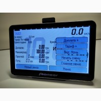 Автомобильный GPS навигатор-таксометр Pioneer 5#039;#039; HD свежие карты