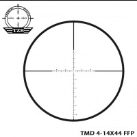 Оптичний приціл BSA TMD 4-14X44, перша фокалка