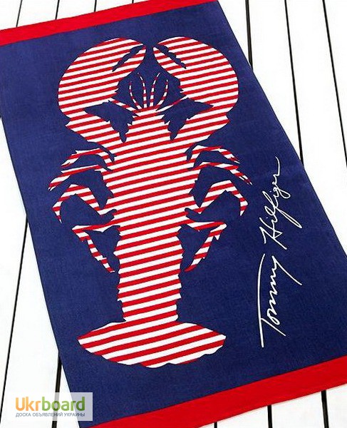 Фото 4. Пляжные полотенца Tommy Hilfiger, Lacoste США