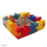 Сухой бассейн для детей с шариками Пазлы