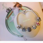 Пандора Pandora браслеты с шармами замок принцессы