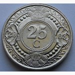 Антильские Нидерланды 25 центов 2003 год UNC