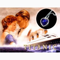 Сердце океана Титаник Swarovski Ожерелье серьги