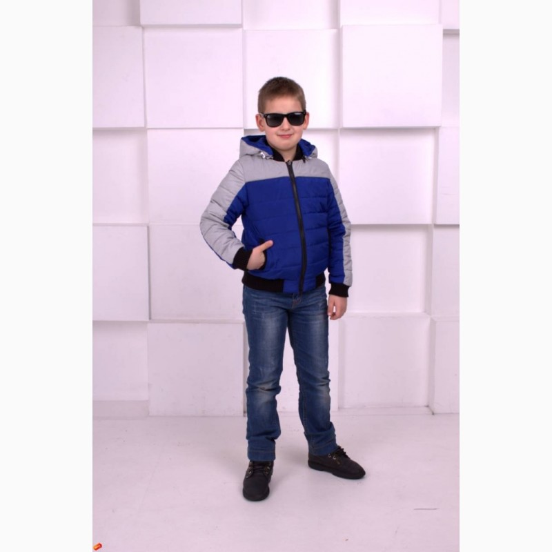 Фото 2. Двухсторонняя весенняя курточка для мальчика Весна 2018 с 110-146 р