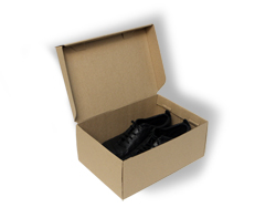 Коробка для обуви 330х270х120 бурая