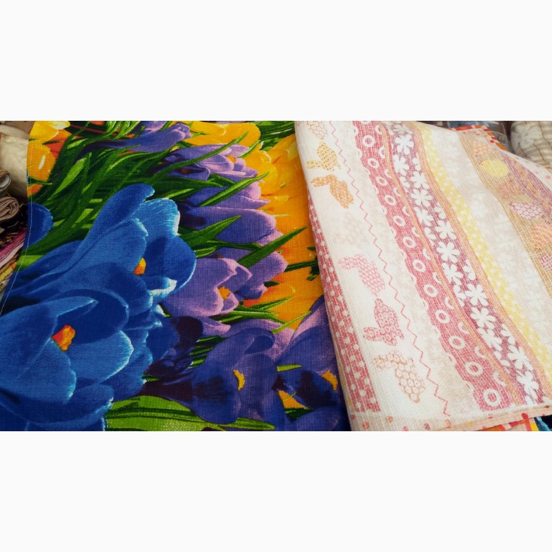 Фото 4. Полотенца кухонные вафельные 45 х 60 см, цвета и рисунки разные