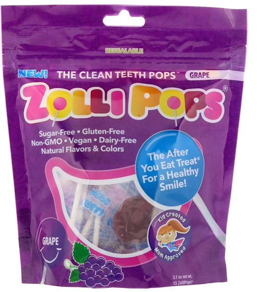 Фото 8. Чистые зубы Леденцы на палочке Zollipops 15шт Zollipops - Чистые зубы Леденцы на палочке