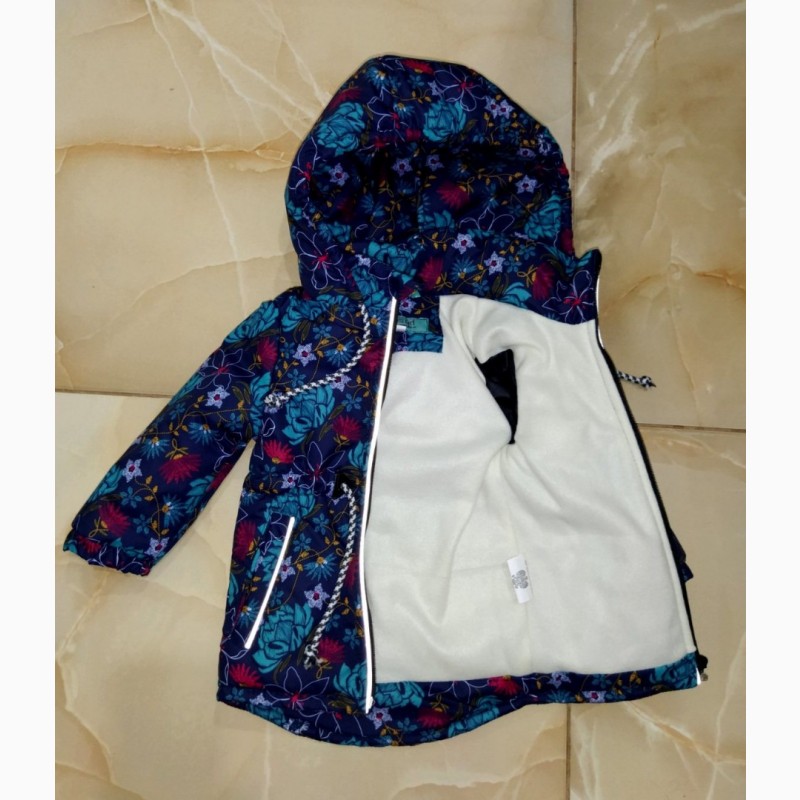 Фото 3. Весенняя термо куртка для девочек 1 - 8 лет