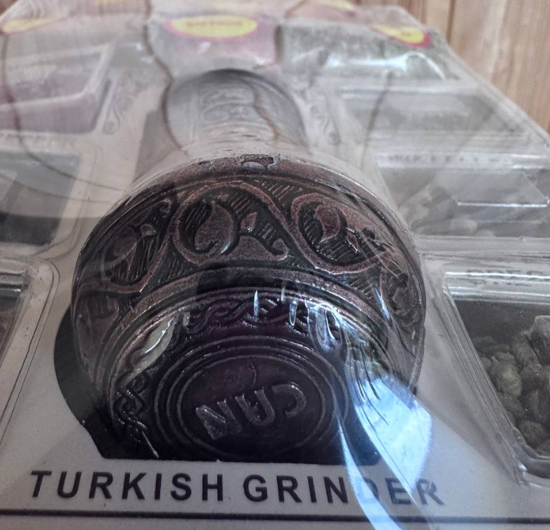 Фото 10. Турецкий Подарочный набор специй Furkanzade 6+6 Baharat Spice Set Большая деревянная
